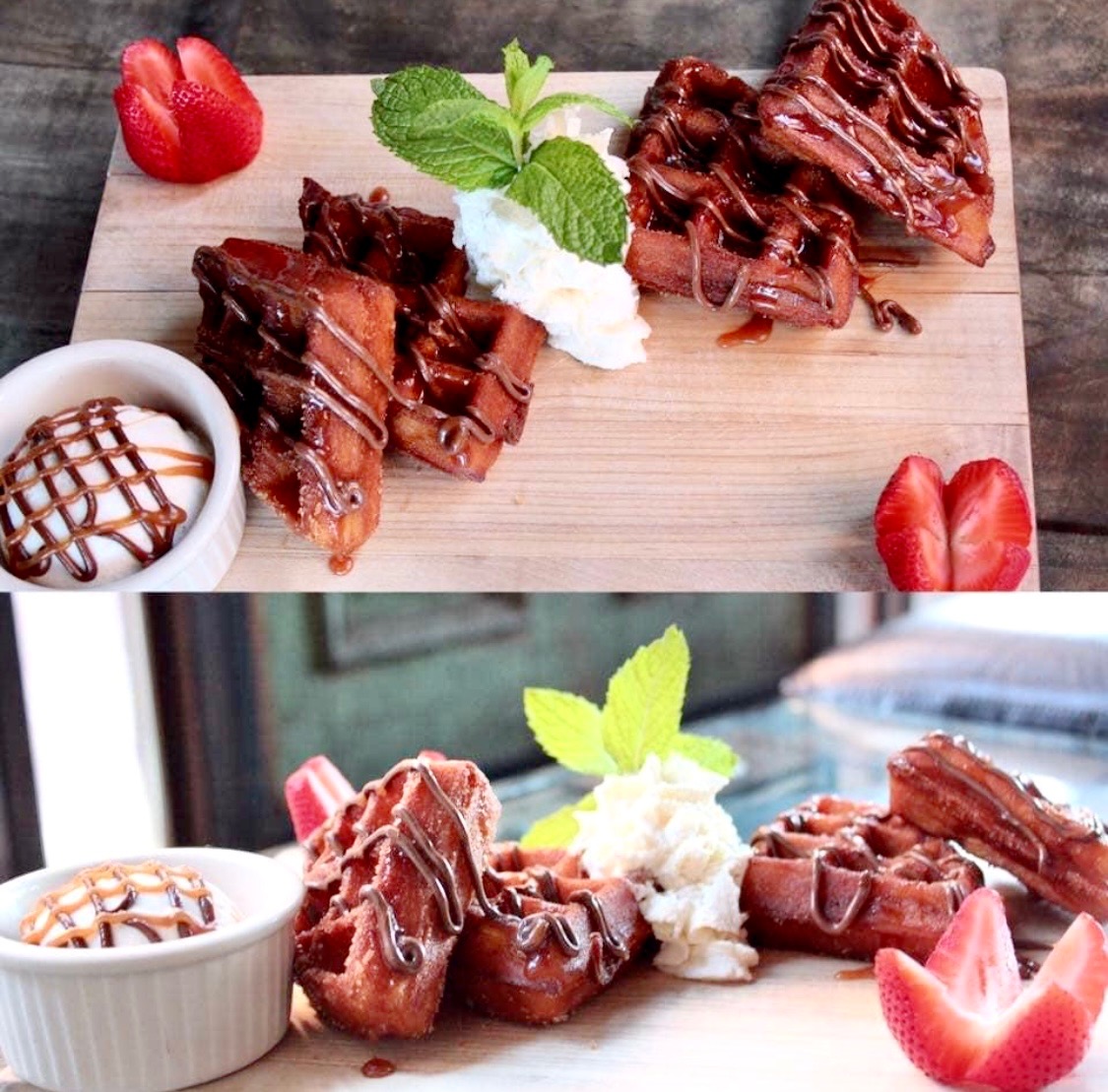 Churro Waffle
